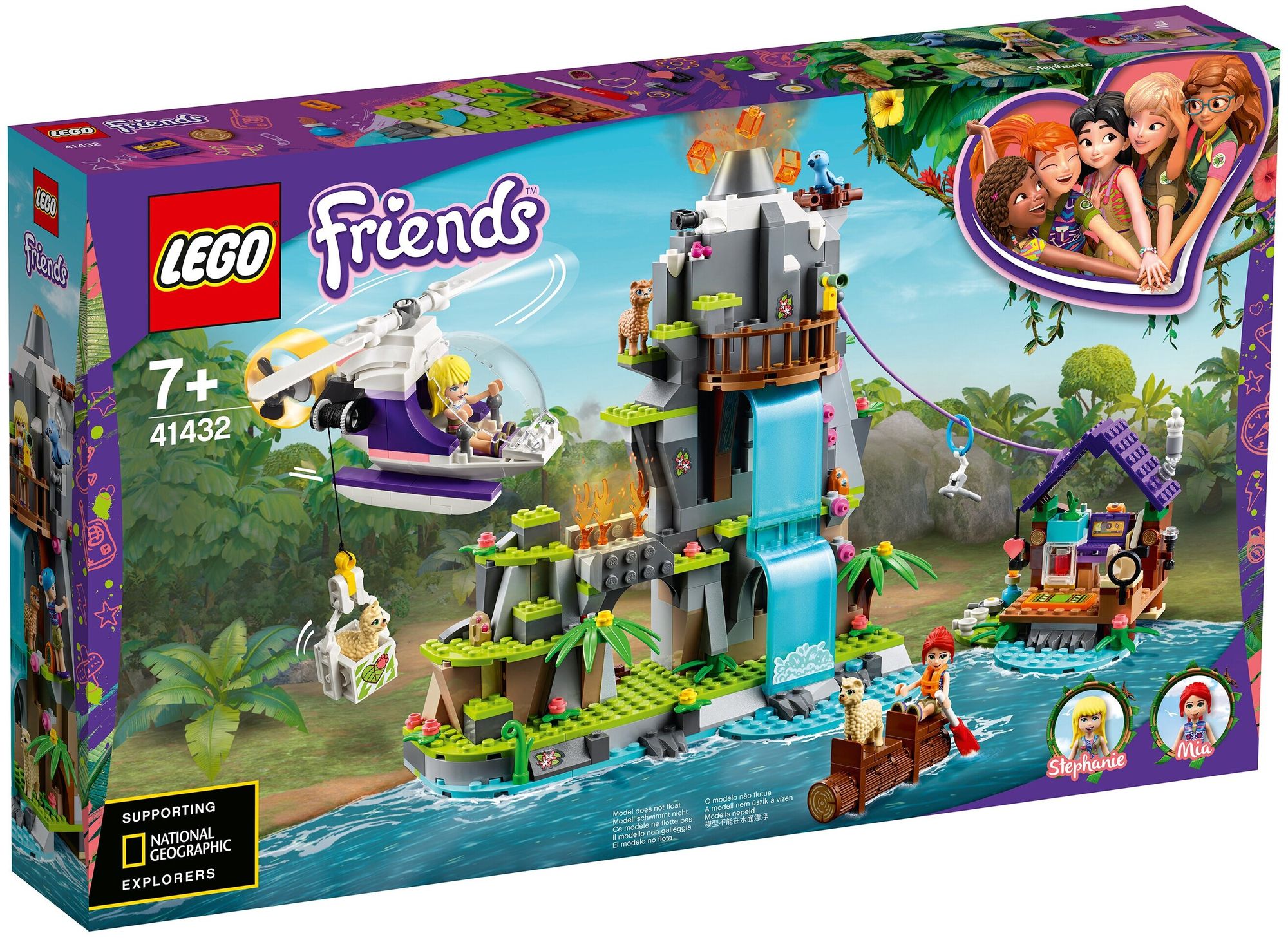 Конструктор LEGO 41432 Friends Alpaca Mountain Jungle Rescue в Москвe