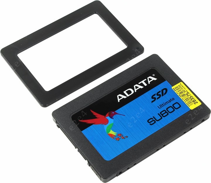Твердотельный накопитель (SSD) ADATA 256Gb SU800, 2.5", SATA3 (ASU800SS-256GT-C)
