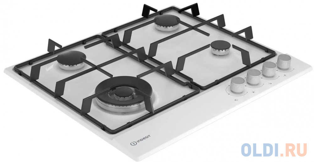 Газовая варочная поверхность Indesit THPM 641 W/WH/I белый в Москвe