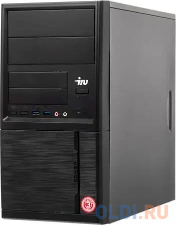 ПК IRU Corp 312 MT PG G5400 (3.7) 8Gb SSD256Gb UHDG 610 Free DOS GbitEth 400W черный (2018527)