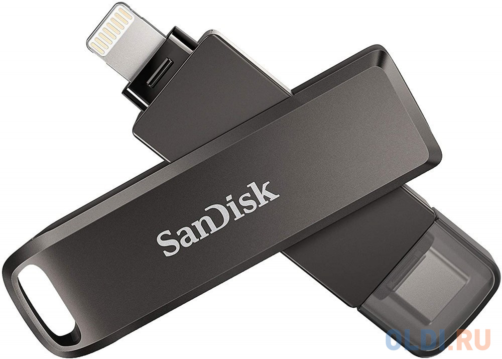 Флеш накопитель 256GB SanDisk iXpand Luxe Type-C/Lightning