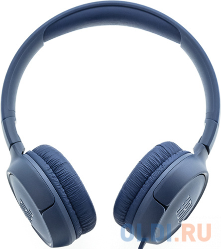 Наушники JBL JBLT500BLU синий Проводные / Накладные с микрофоном / Синий / 20 Гц - 20 кГц / 100 дБ / Одностороннее / Mini-jack / 3.5 мм