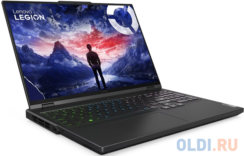 Ноутбук LENOVO Legion 5 PRO 16IRX9 16" 2560x1600/Intel Core i7-14650HX/RAM 16Гб/SSD 1Тб/nVidia GeForce RTX 4060 8GB/ENG|RUS/DOS Onyx Grey 2.5 кг