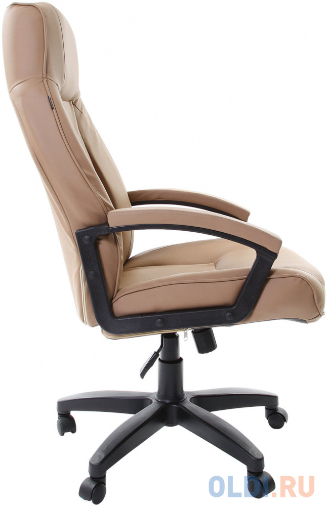 Кресло офисное BRABIX "Formula EX-537", экокожа, песочное, 531390