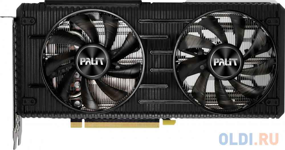 Видеокарта Palit nVidia GeForce RTX 3060 Ti DUAL V1 LHR 8192Mb