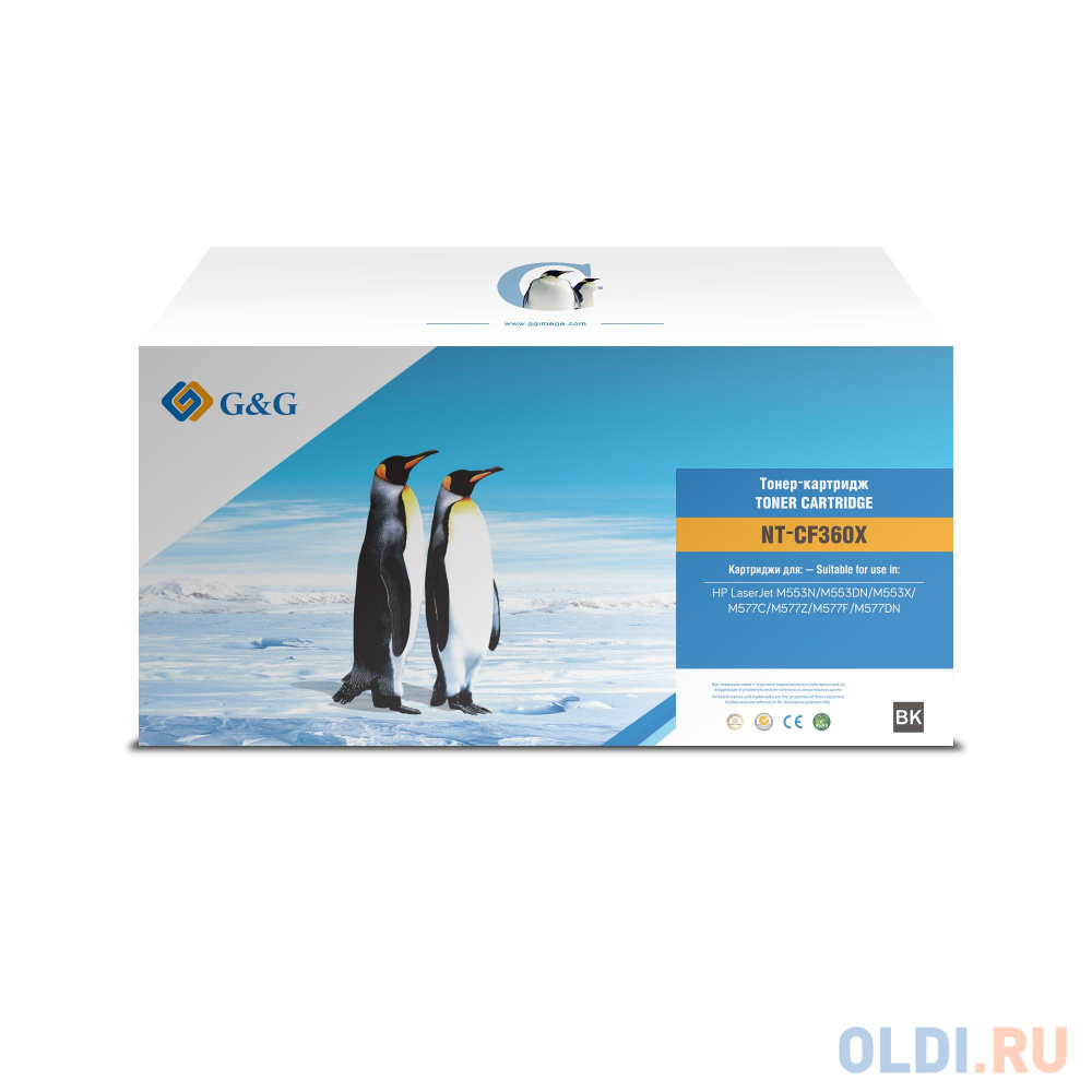 Картридж G&G CF360X 12500стр Черный