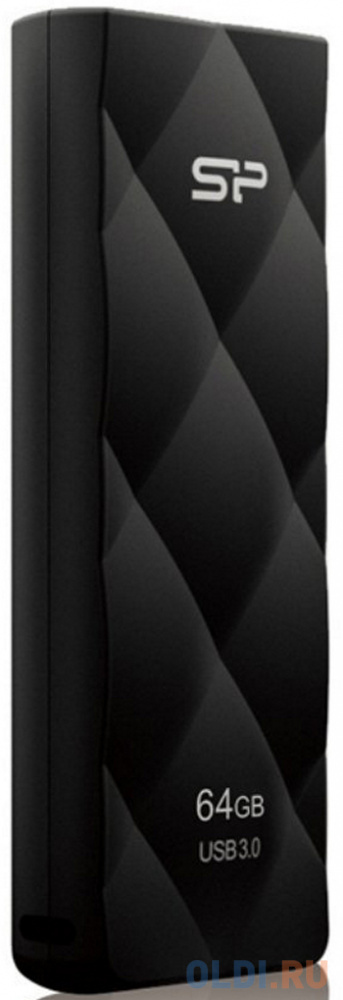 Внешний накопитель 64GB USB Drive <USB 3.0 Silicon Power Blaze B20 Black (SP064GBUF3B20V1K)