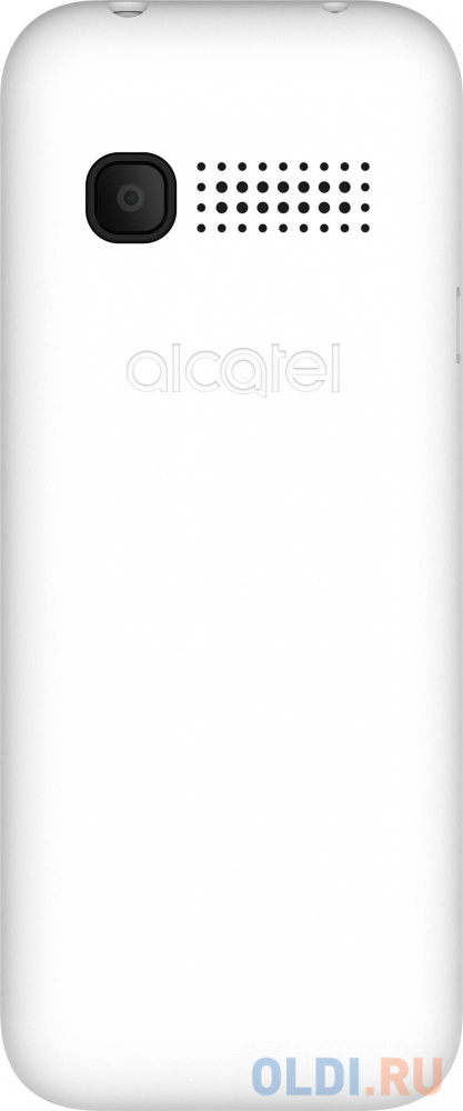 Мобильный телефон Alcatel 1068D белый моноблок 2Sim 1.8" 128x160 Nucleus 0.08Mpix GSM900/1800 GSM1900 MP3 FM microSD max32Gb