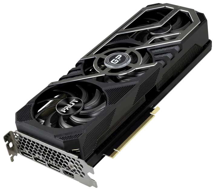 Видеокарта Palit RTX3070TI GamingPro 8G LHR (NED307T019P2-1046A)