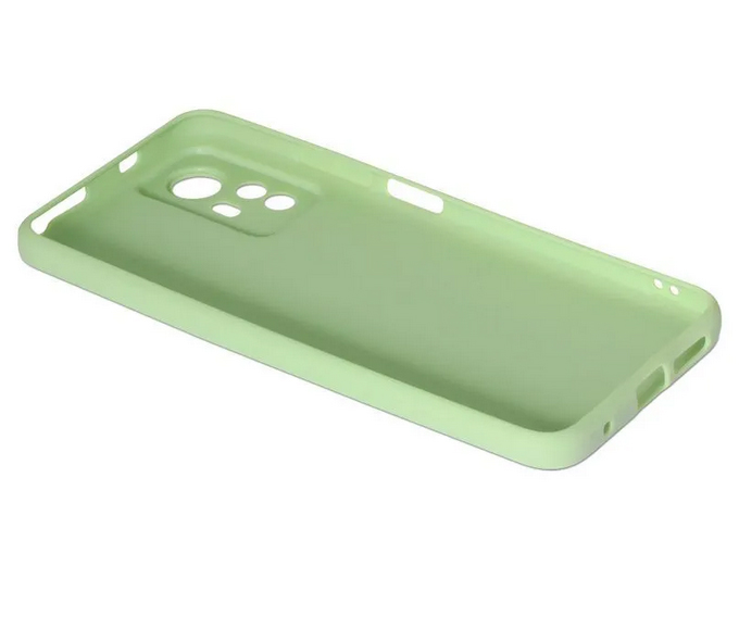 Чехол DF для Xiaomi Redmi Note 12s Silicone Light Green xiCase-85 в Москвe