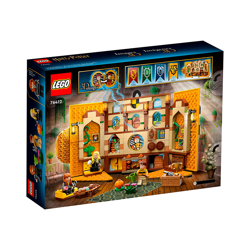 Конструктор Lego Harry Potter Знамя факультета Пуффендуй 313 дет. 76412