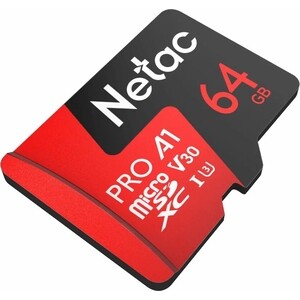 Карта памяти NeTac MicroSD P500 Extreme Pro 64GB, Retail version card only в Москвe