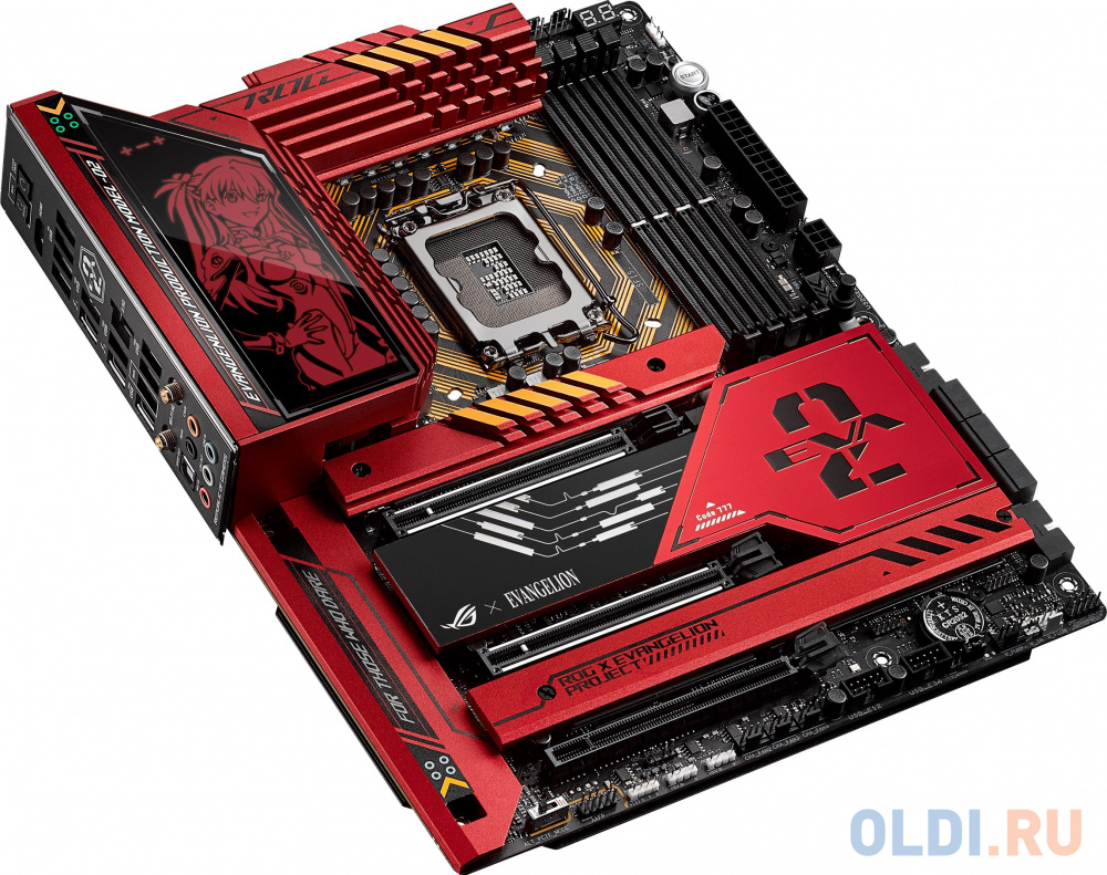 ASUS ROG MAXIMUS Z790 HERO EVA-02, LGA1700, Z790, 4*DDR5, HDMI, 6xSATA3 + RAID, M2, Audio, Gb LAN, USB 3.2, USB 2.0, ATX; 90MB1CI0-M0EAY0