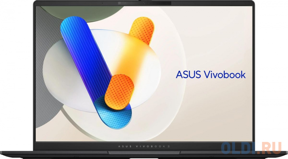 Ноутбук Asus VivoBook S14 OLED M5406NA-QD109 Ryzen 5 7535HS 16Gb SSD1Tb AMD Radeon 14" OLED WUXGA (1920x1200) noOS black WiFi BT Cam (90NB1493-M0