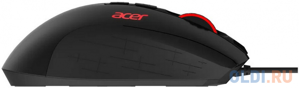 Мышь проводная Acer OMW124 чёрный USB