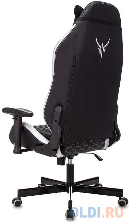 Кресло для геймеров Knight Neon чёрный серебристый