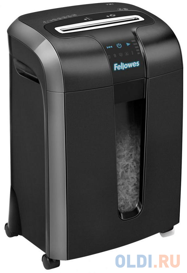 Шредер Fellowes Powershred 73Ci Уровень секретности 3 / P-4 22лтр.  12лст бумага, скобы, скрепки, пластиковые карты