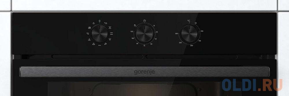 Электрический шкаф Gorenje BO6725E02BG черный