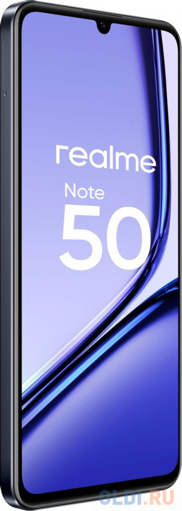 Смартфон Realme RMX3834 Note 50 64Gb 3Gb черный моноблок 3G 4G 6.74" 720x1600 Android 13 13Mpix 802.11 b/g/n GPS GSM900/1800 GSM1900 TouchSc Micr