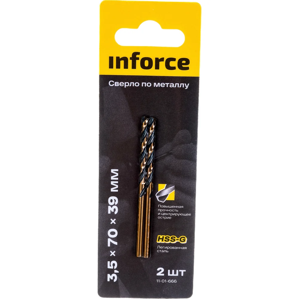 Сверло по металлу Inforce