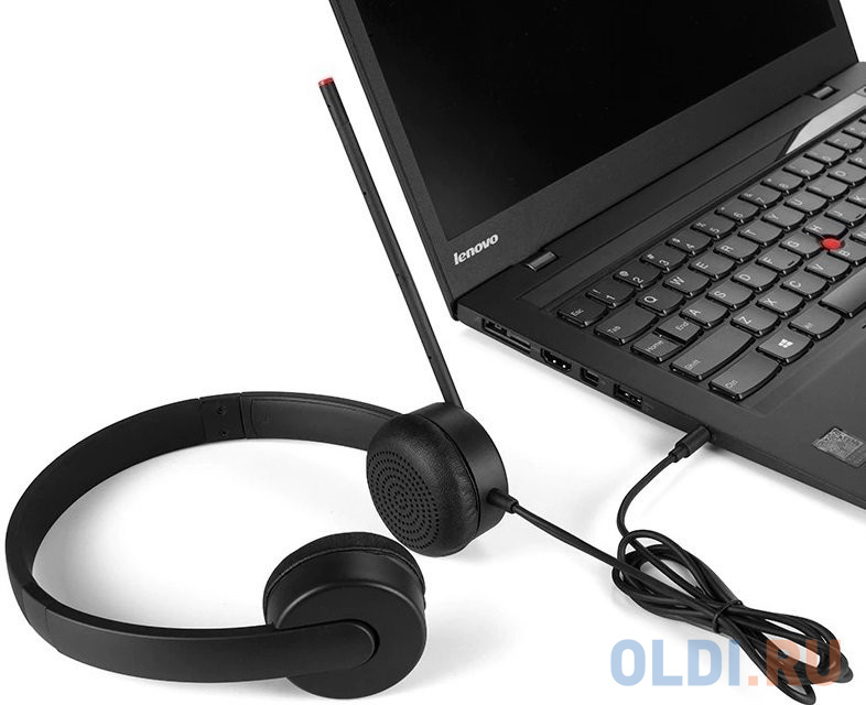 Наушники Lenovo Essential Stereo Analog Headset (4XD0K25030) в Москвe