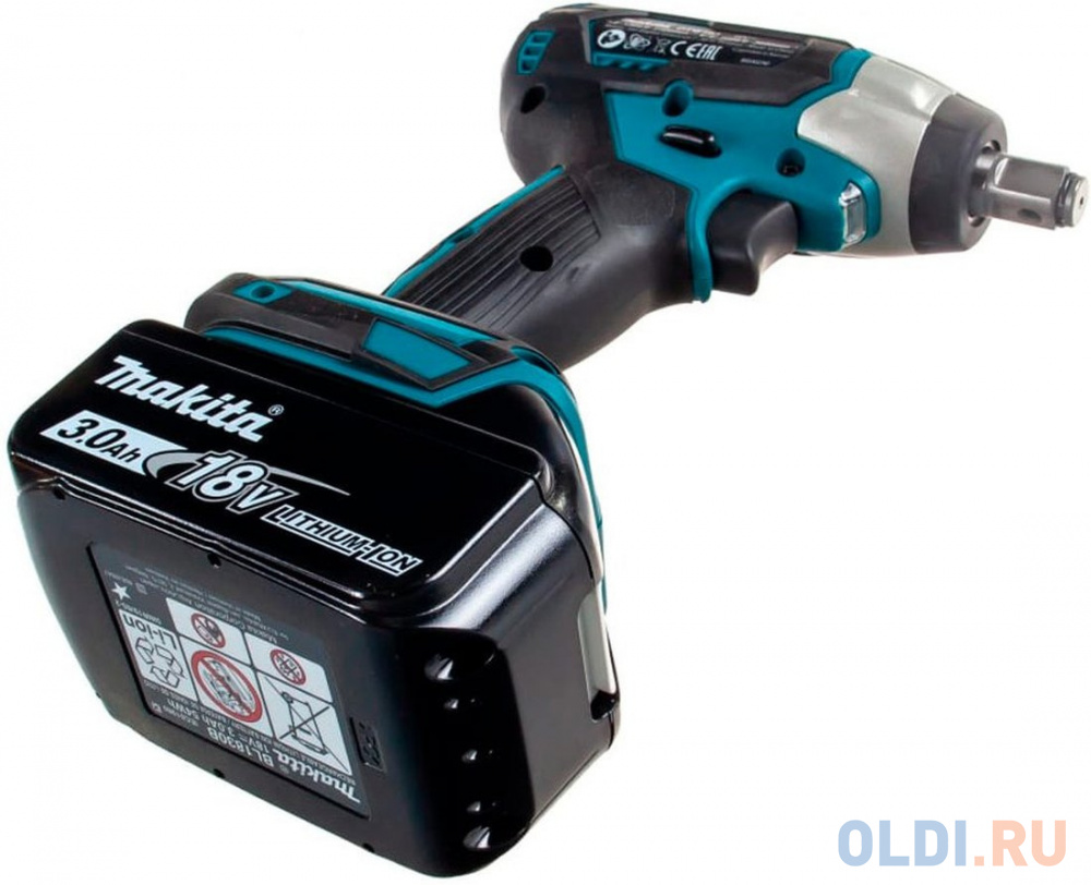 Гайковерт Makita DTW181RFE аккум. патрон:квад.1/2" (кейс в комплекте)