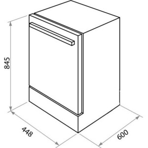 Посудомоечная машина MAUNFELD MWF08B