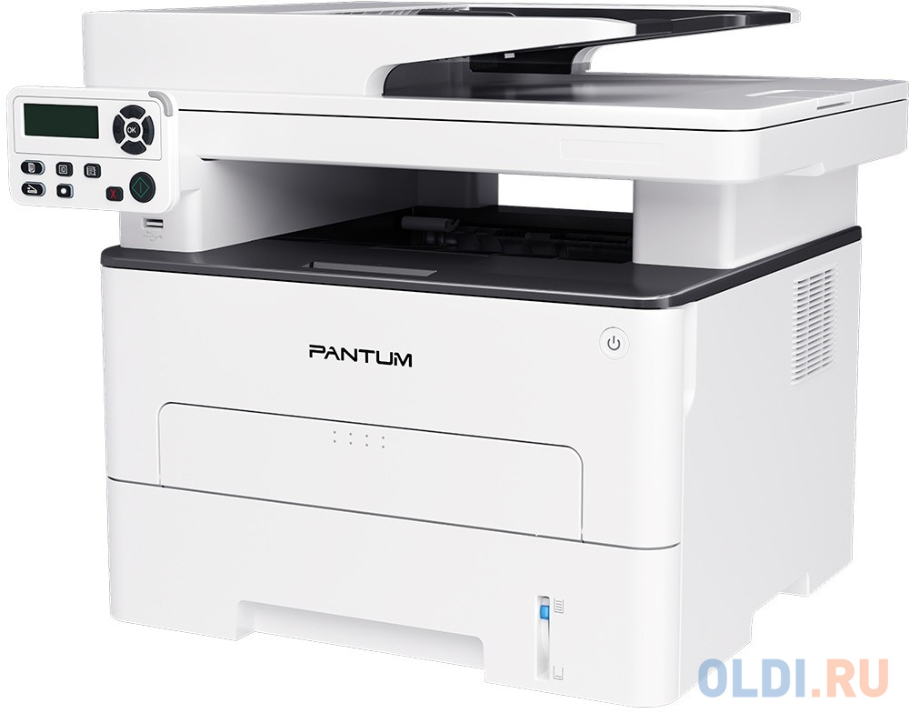 Pantum M7108DW, P/C/S, Mono laser, А4, 33 ppm, 1200x1200 dpi, 256 MB RAM, PCL/PS, Duplex, ADF50, paper tray 250 pages, USB, LAN, WiFi, start. cartridg в Москвe