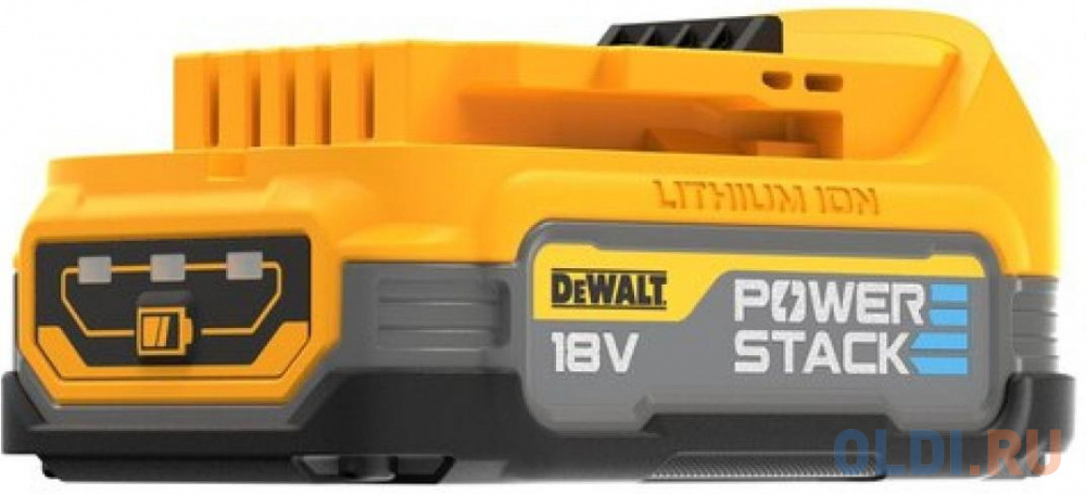 Аккумулятор DCBP034-XJ для DeWALT Li-ion Эта компактная батарея DEWALT 18 Volt POWERSTACK идеально подходит для использования с инструментами 18V.