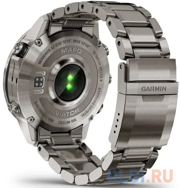 Смарт-часы Garmin MARQ Aviator (Gen 2) серебристый 46мм