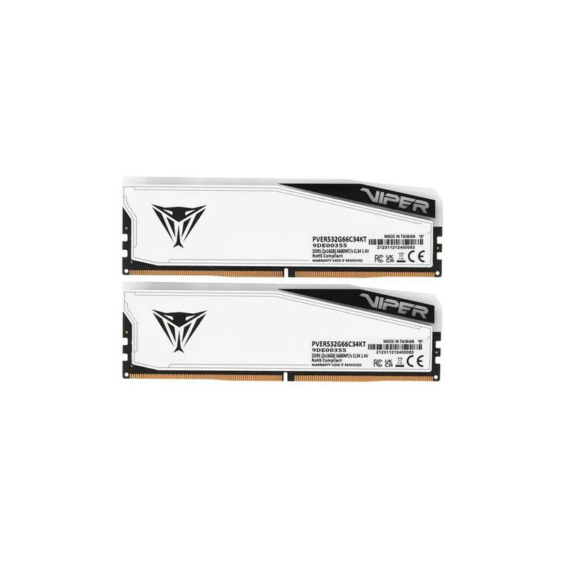 Модуль памяти Patriot Memory Viper Elite 5 RGB TUF Gaming Alliance DDR5 UDIMM 6600Mhz PC5-52800 CL34 - 32Gb Kit (2x16Gb) PVER532G66C34KT