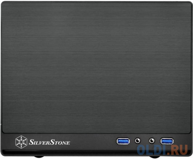 Корпус mini-ITX SilverStone SST-SG13B-Q Без БП чёрный