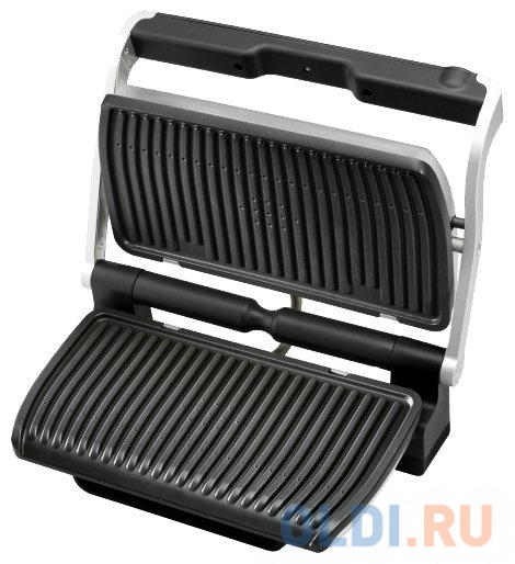 Электрогриль Tefal Optigrill + XL серебристый чёрный GC722D34