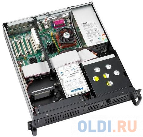 Серверный корпус 2U Advantech ACP-2010MB-00D Без БП чёрный