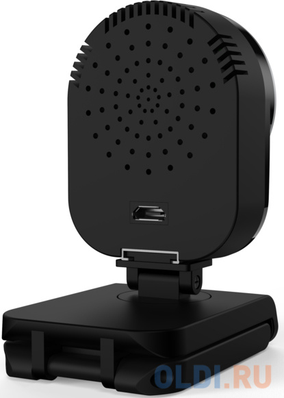 Веб-Камера Genius QCam 6000, black, Full-HD 1080p, universal clip, 360 degree swivel, USB, built-in microphone, rotation 360 degree, tilt 90 degree