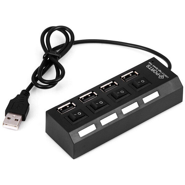 USB-концентратор Palmexx 4xUSB 2.0 PX/HUB-4USB2.0-S