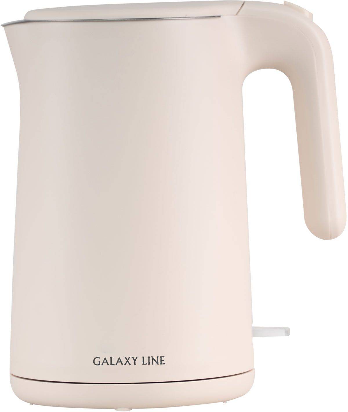 Чайник электрический Galaxy Line GL 0327 пудровый, нержавеющая сталь (ГЛ0327ЛП)
