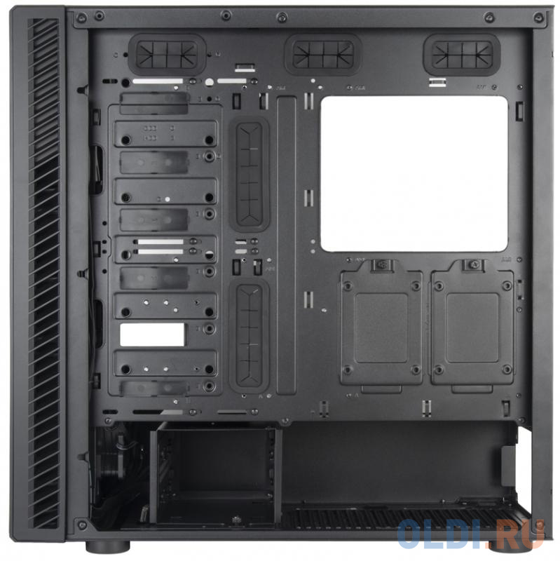 Корпус ATX SilverStone SST-SEQ1B Без БП чёрный в Москвe