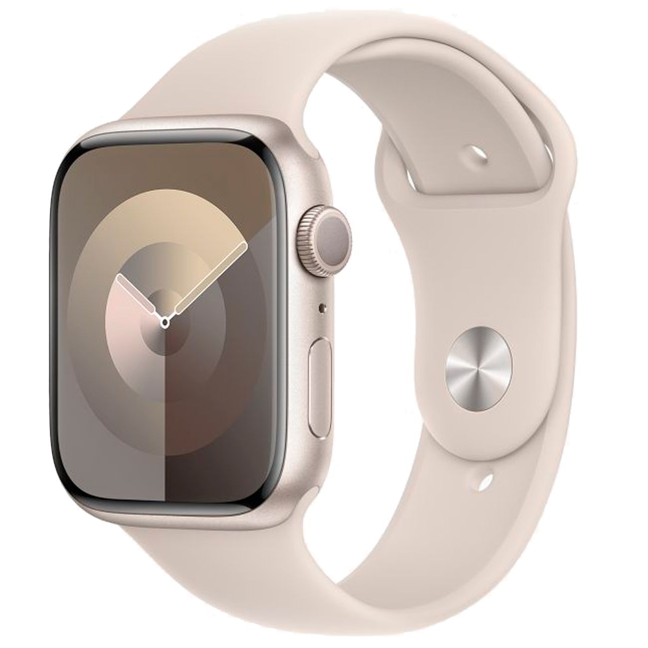 Смарт-часы Apple Watch Series 9 45мм M/L OLED, сияющая звезда (MR973LL/A)