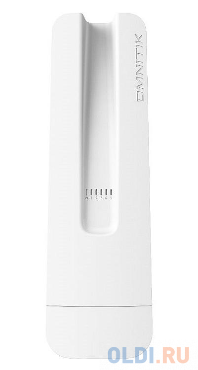 Точка доступа MikroTik RBOmniTikPG-5HacD OmniTIK 5 POE ac with 2 x 7.5dBi integrated 5GHz Omni antennas, High Gain Dual Chain 802.11an/ac wireless, 72