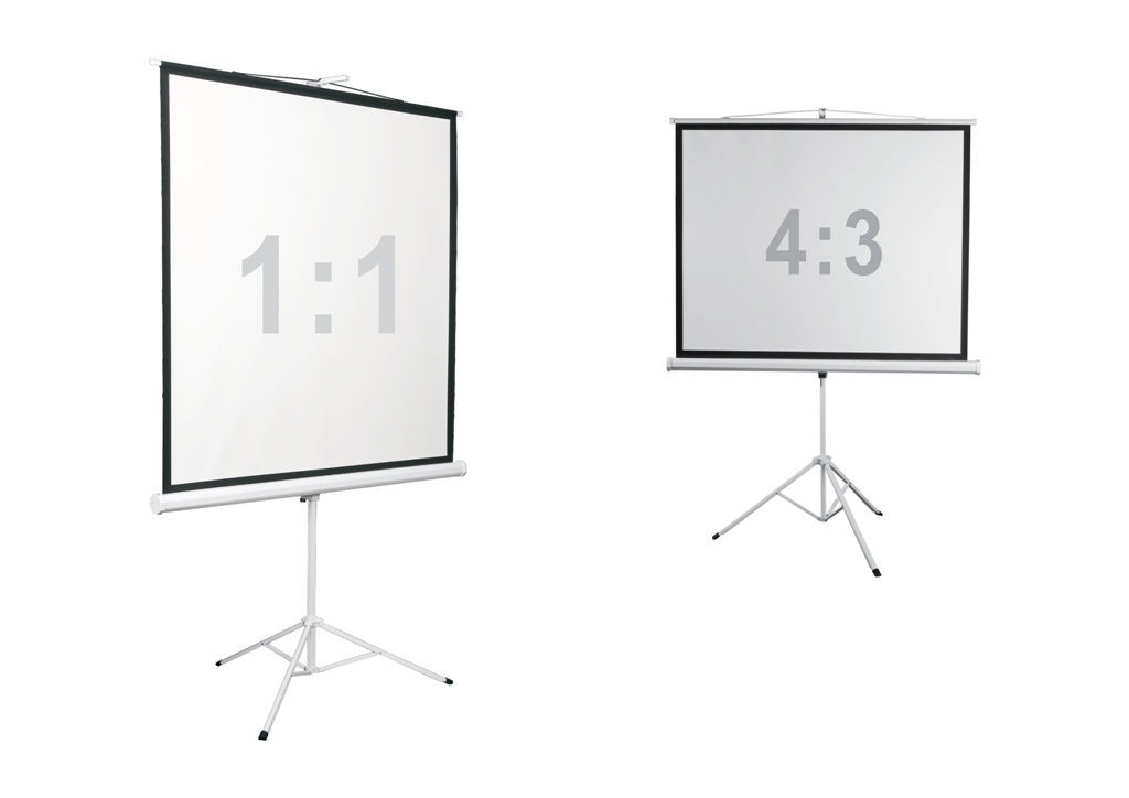 Экран для проектора напольный рулонный Digis Kontur-D формат 1:1, 180x180см (DSKD-1105)