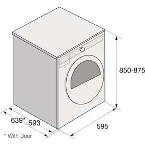 Сушильная машина Asko T208C.W