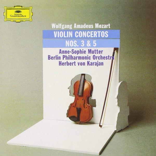 0028947963332, Виниловая пластинка Mutter, Anne-Sophie, Mozart: Violin Concertos 3 & 5