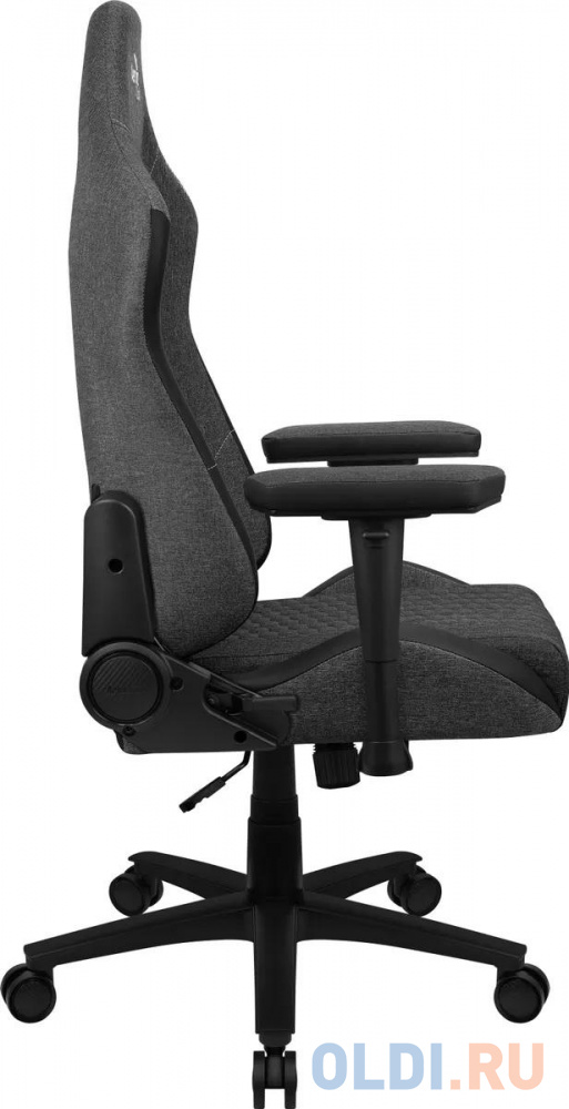 Кресло для геймеров Aerocool CROWN AeroWeave Ash Black чёрный