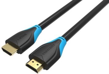 Кабель HDMI(19M)-HDMI(19M) v1.4, 1 м, черный Vention