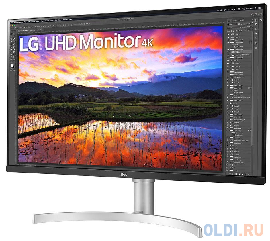 Монитор 32" LG 32UN650-W в Москвe