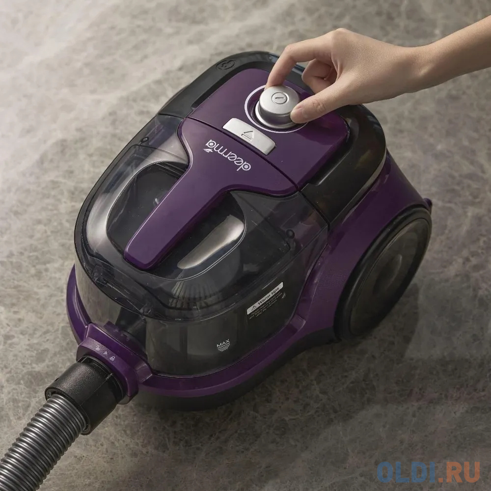 Пылесос циклонный deerma Cylinder Vacuum Cleaner DEM-TJ300W Violet