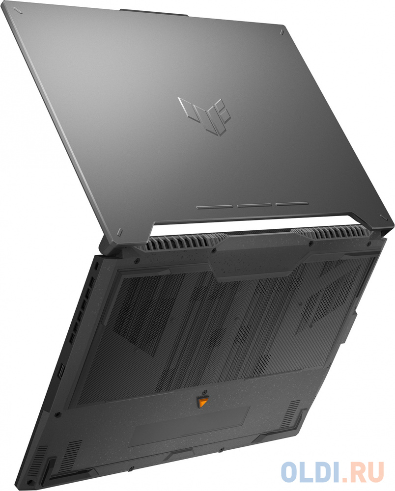 Ноутбук Asus TUF Gaming A15 FA507NV-LP058 Ryzen 7 7735HS 16Gb SSD512Gb NVIDIA GeForce RTX4060 8Gb 15.6" IPS FHD (1920x1080) noOS grey WiFi BT Cam