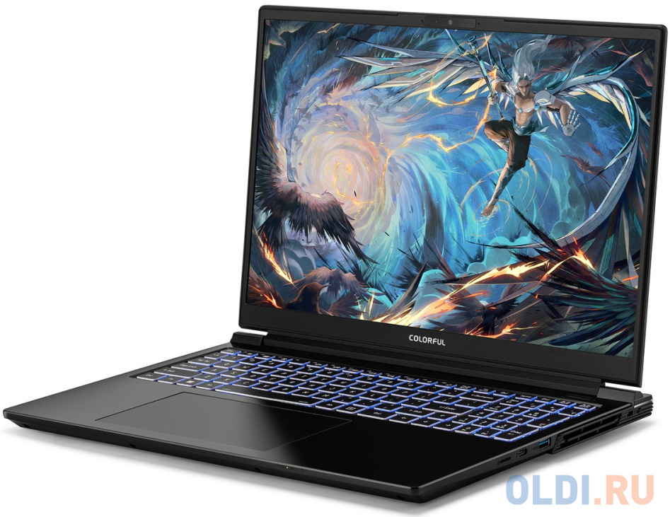 Ноутбук Colorful X16 Pro 23 Intel Core i7-13700H/16Gb/SSD512Gb/RTX4060 8Gb/16&quot;/IPS/QHD/240Hz/Win11/Black (A10003400438) в Москвe