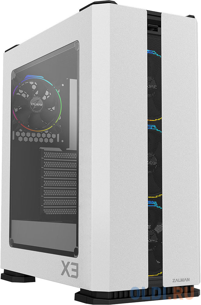 Корпус ATX Zalman X3 Без БП белый